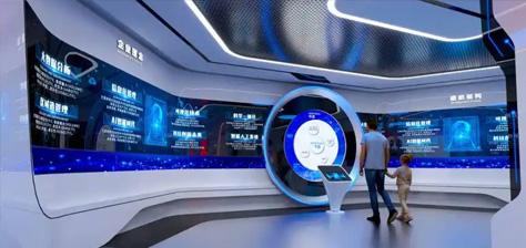 企业展厅商业显示