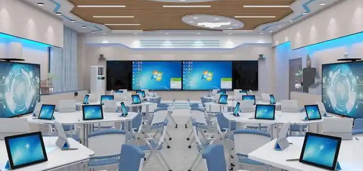 校园教室多媒体教室显示场景